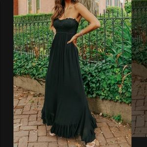 Adella Corset Maxi Dress
